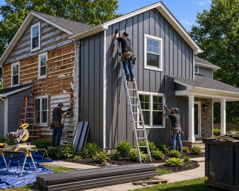 Building Siding Installation in West Hartford, CT