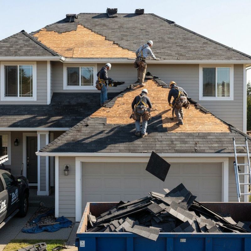 Roof Shingles Replacement in Fredericksburg, VA