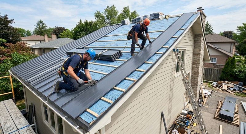 Steel Roof Installation in Fredericksburg, VA